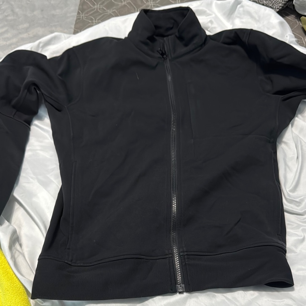Lululemon Athletica Black Lightweight Jacket with High Collar